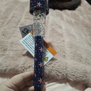 Starry Blue and Red Solar Light 12 Pk